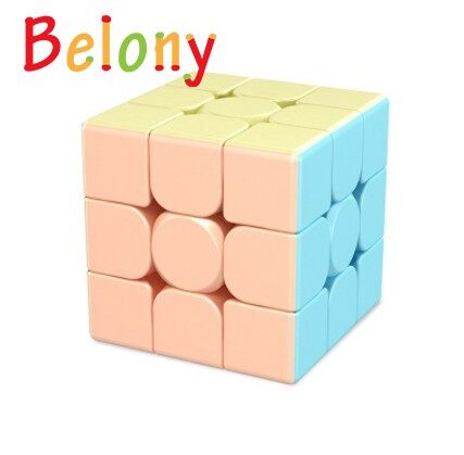 Belony Macaron Color Decompression Cube 2x2 3x3, 4x4, 5x5, gyro, pyramid