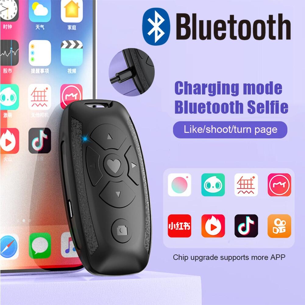 Bluetooth-compatible Remote Control Button Rechargeable Wireless