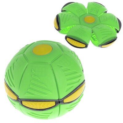 【sought-after】 Bóng Đĩa Ném Phẳng UFO Bay Có Đèn LED Đồ Chơi Trò Chơi Bãi Biển Sân Vườn Ngoài Trời Cho Trẻ Em