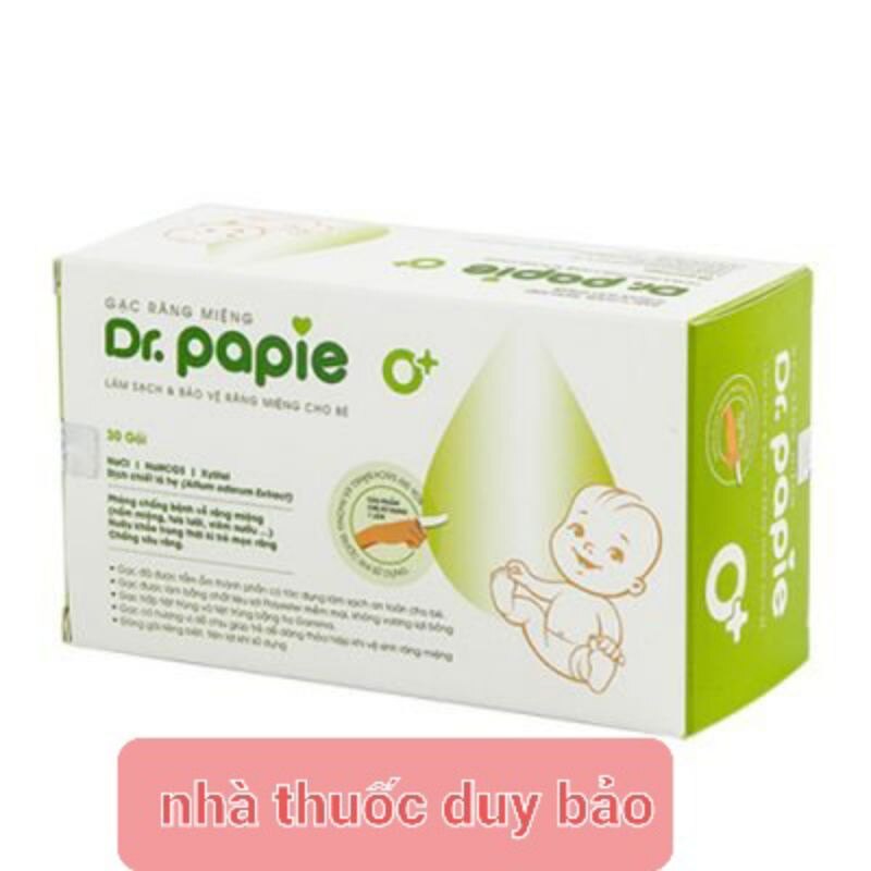 Gạc rơ lưỡi dr papie