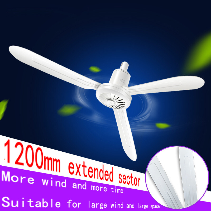Quạt trần mini 3 cánh công suất cao 60w quạt trần ac 220-240v 50hz đường kính 120cm quạt mini 53 quạt lưới chống muỗi
