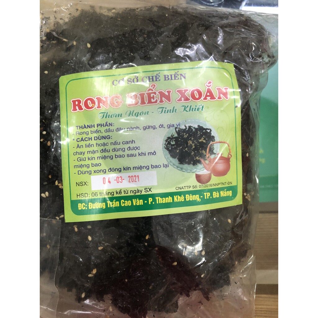 Rong biển xoắn ăn liền 200g