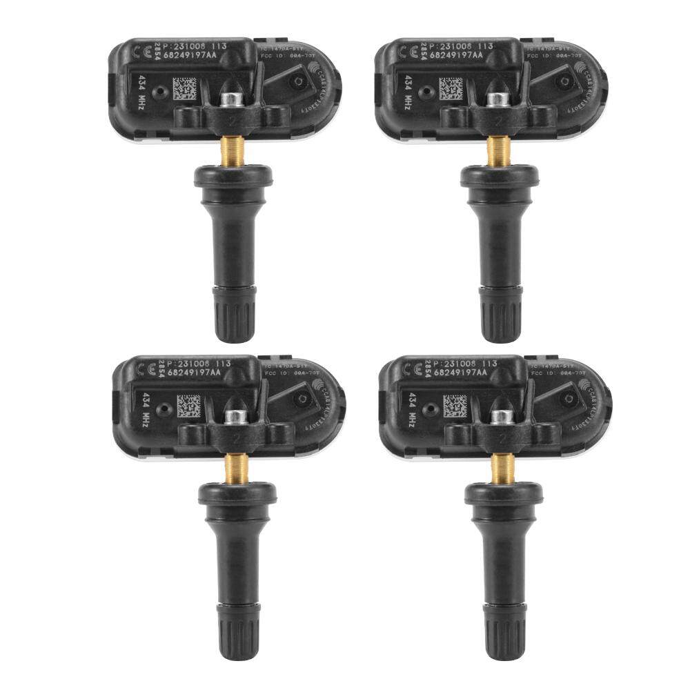 4X ยางเซนเซอร์วัดความดัน TPMS 68249197AA สำหรับ Dodge 1500 2500 3500 Cherokee MA1556 4X ยางเซนเซอร์วัดความดัน TPMS 68249197AA สำหรับ Dodge 1500 2500 3500 Cherokee MA1556