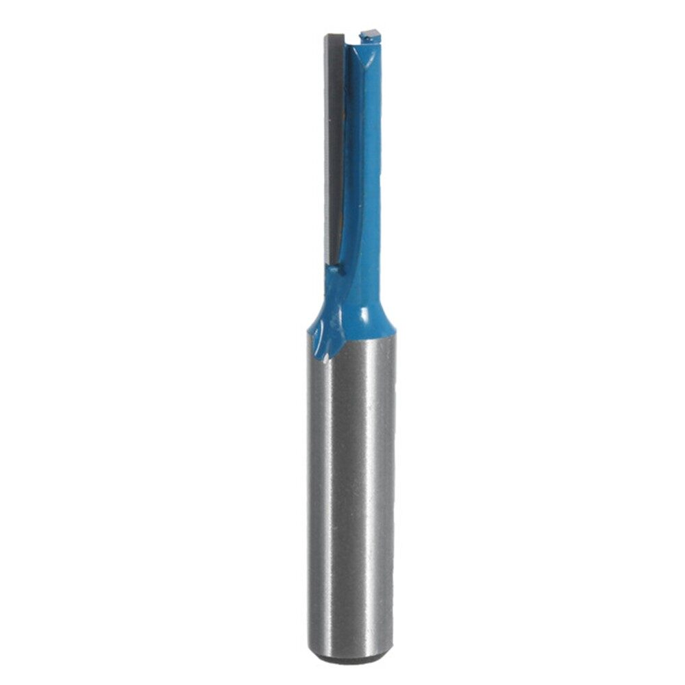1x mũi phay gỗ thẳng dao phay gỗ công cụ gỗ làm việc chuôi 8mm 6mm-20mm