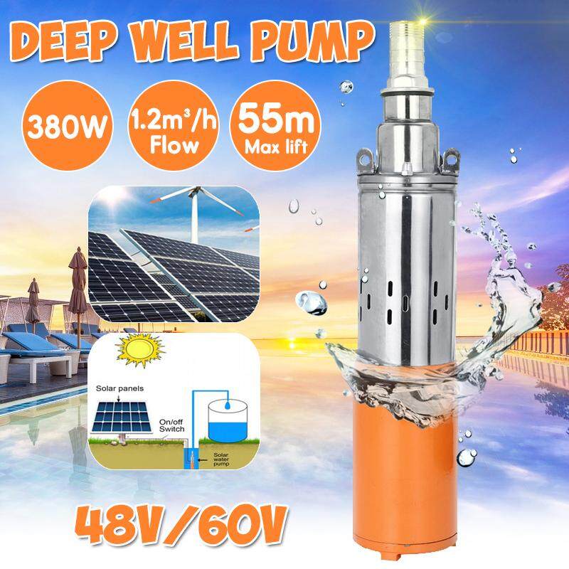 ?การจัดส่ง + ข้อเสนอฉับพลัน?DC 48/60 V 380 W 1.2M3/H 55 M MAX Lift SOLAR
ปั๊มน้ำแบบจุ่มลึกปั๊มน้ำ