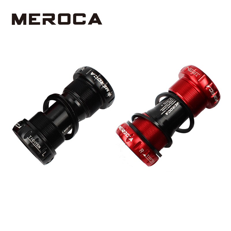 Meroca bsa ổ trục dưới 68mm-73 ổ trục bằng gốm bb cho xe đạp đường trường xe đạp leo núi bci.37-24t 24mm trục giữa bằng gốm cho xe đạp