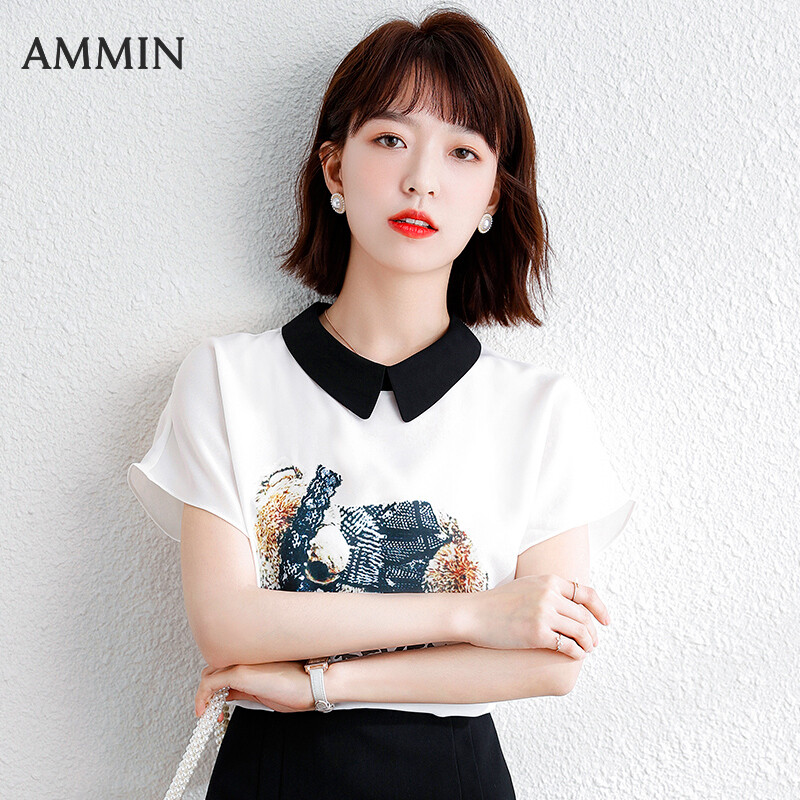 Dành Cho Nữ, Mới 2021 Thời Trang Áo Cánh Hoa Rộng Phù Hợp, Áo Cánh Hoa Thường Ngày Cho Nữ