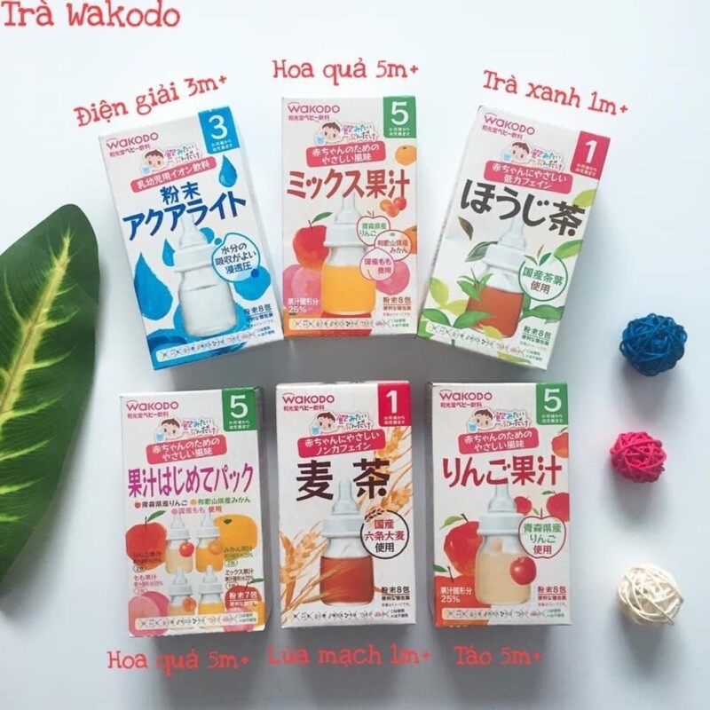 Trà wakodo nhật bản đủ vị cho bé