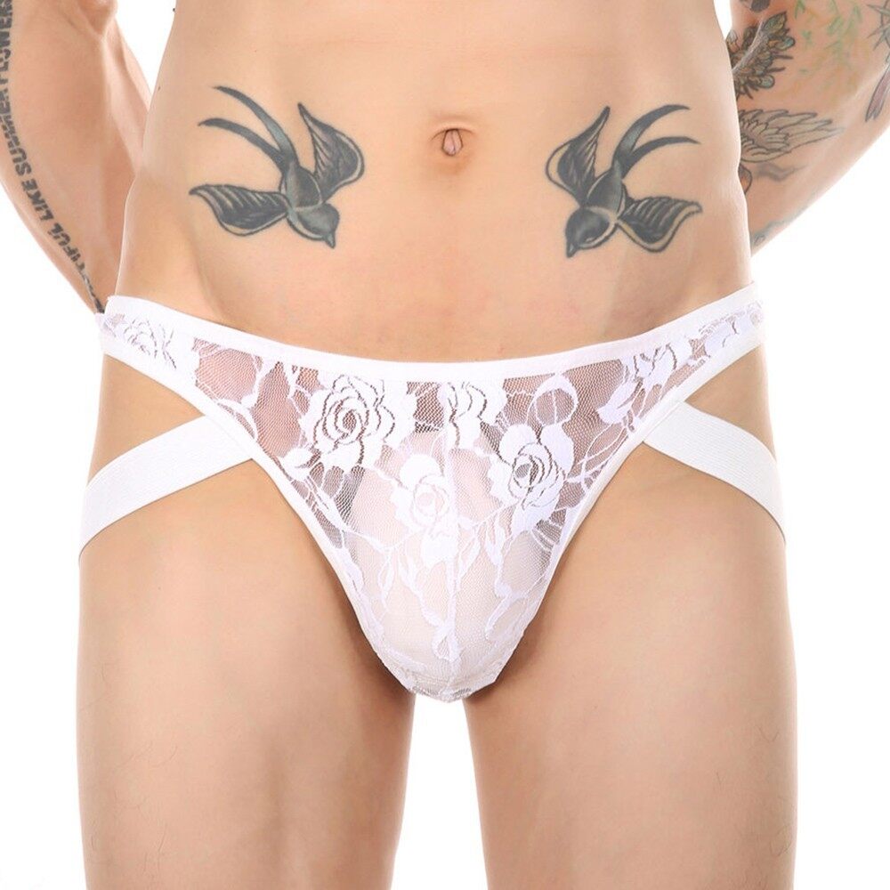 Quần lót ren mỏng mềm cho nam, túi sissy gợi cảm đồ lót bikini, quần lót ngắn