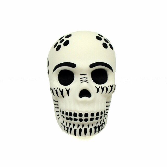 Squishy Skull Novelty Gag Toys Antistress Squish skullduggery toys Relief Popular Gags Practical Jokes Squeeze Halloween