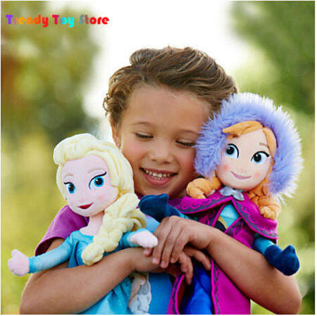 Elsa Plush Doll - 22-50cm Birthday Gift for Girls