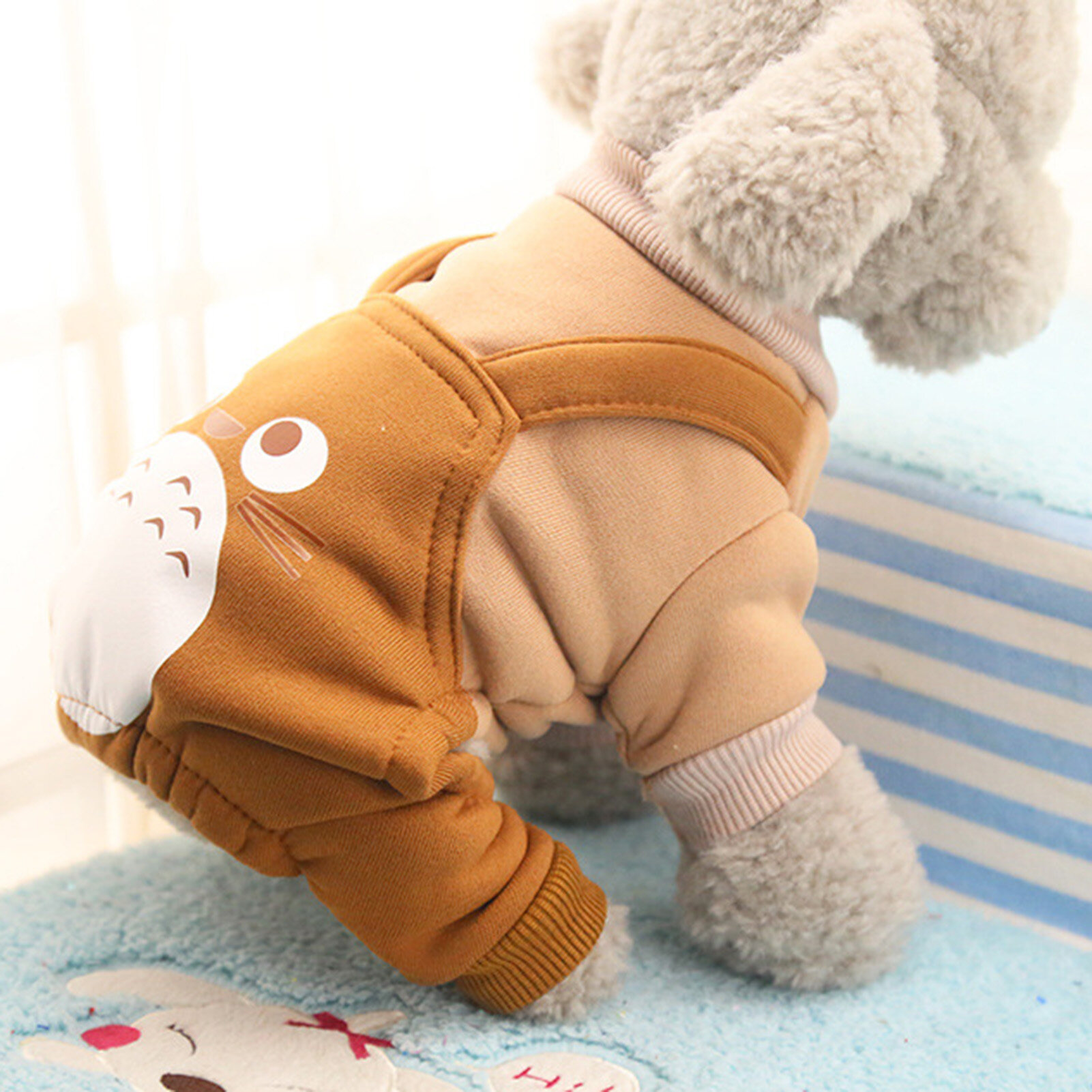 Áo bốn chân bằng cotton mềm mại thân thiện với cún cưng Huanhuang  -