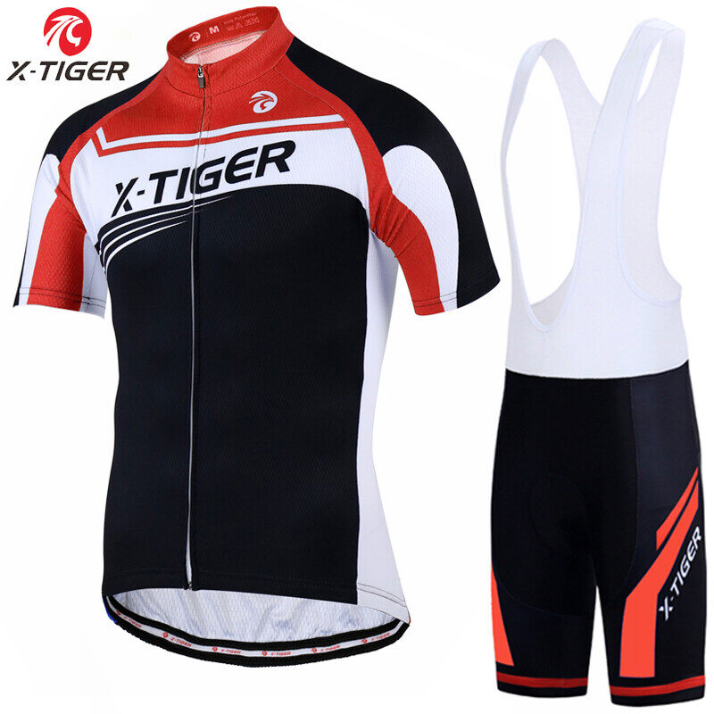 Bộ Áo Đạp Xe X-tiger Pro Bộ Quần Áo Xe Đạp Leo Núi 100% Sợi Nhân Tạo, Đồng Phục Quần Áo Đua Xe Đạp Maillot Ropa Ciclismo