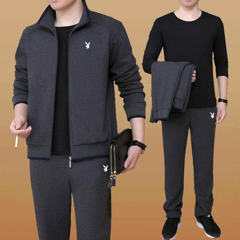 Bộ Đồ Thể Thao Nam Bộ Đồ Thể Thao TVL302 Bộ Đồ Mùa Xuân Thường Ngày Mùa Đông Hai Mảnh Bộ Đồ Chạy Bộ Cho Phụ Nữ Trung Niên