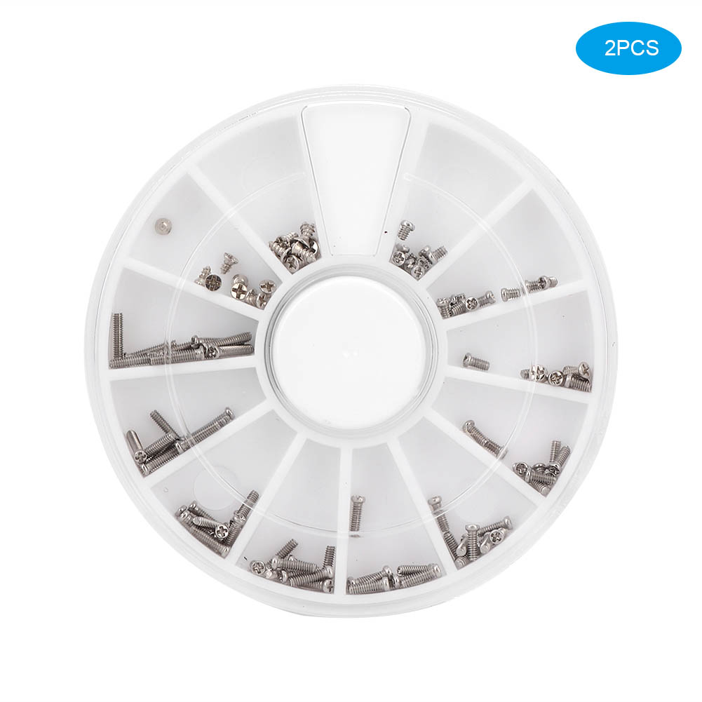 【Người Bán Tốt Nhất, Watch】 Bộ 2 Ốc Vít Đủ Loại, Kính Mắt Đồng Hồ Dụng Cụ Sửa Chữa Phụ Kiện Cho Sản Xuất Đồng Hồ