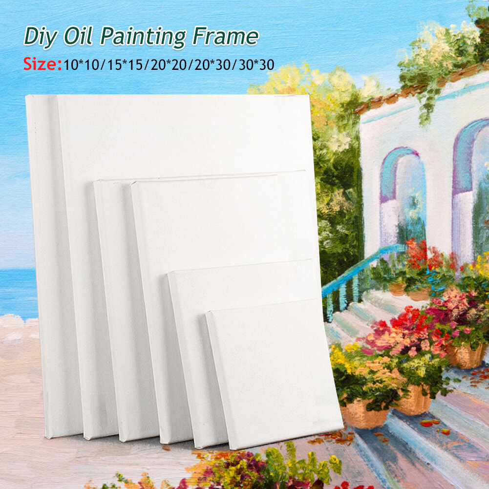 Fs Mini Nghệ Sĩ Vải Bảng vẽ nghệ thuật Trống Tranh vải bố Khung sơn dầu Acrylic Tự Làm Thủ Công Cung Cấp phụ kiện trường học