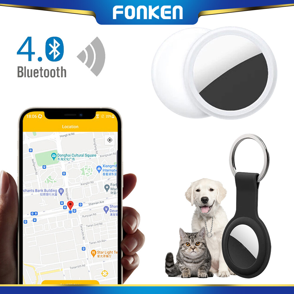 Fonken Thiết bị theo dõi GPS Bluetooth thiết bị cho một pple không khí-tag Thiết bị định vị theo dõi cho vật nuôi trẻ em người già định vị GPS
