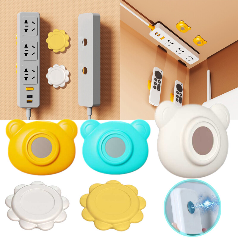 Wall Mount Strong Magnet Holder Hook Remote Control Storage Holder for Fridge Sticker Home Organizer Hook
