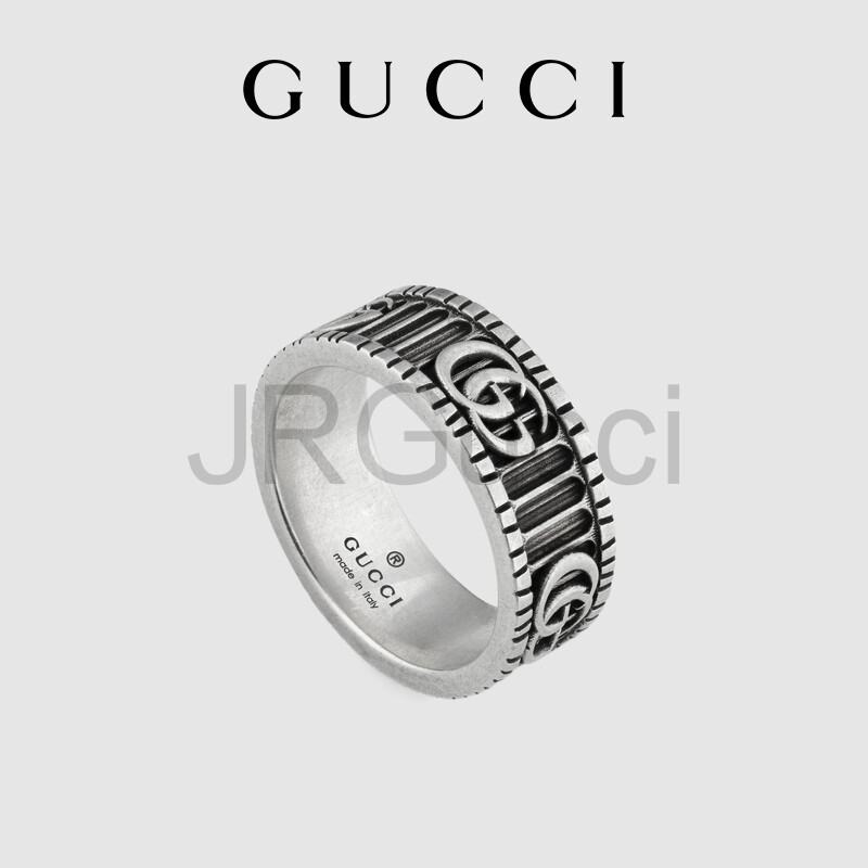 Nhẫn Đôi G Màu Bạc