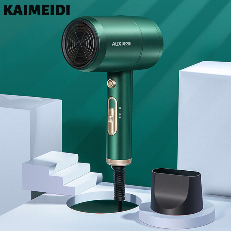 Kaimeidi máy sấy tóc điện máy sấy tóc nhỏ công suất cao chăm sóc tóc ion âm gia dụng máy sấy tóc ký túc xá