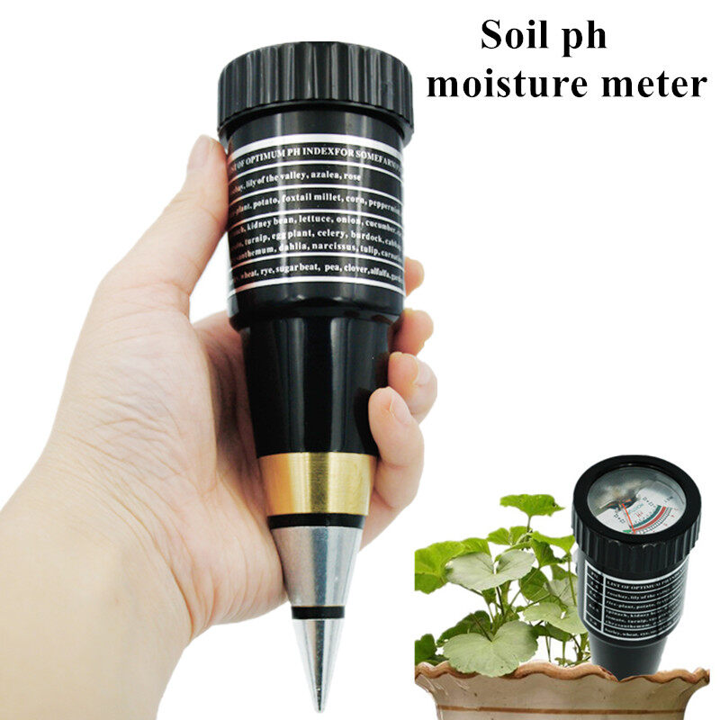 Máy đo độ ẩm ph đất mới máy đo độ ẩm cầm tay máy kiểm tra ph cho vườn probevt-05 kim loại đất 10-80% máy đo độ ẩm giảm 50%
