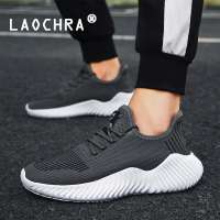 LAOCHRA Nam Thời Trang cột dây Lưới Giày Thể Thao Ngoài Trời Chạy Bộ Phong Cách Hàn Quốc Giày Size Lớn 39- 47
