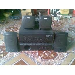 Loa nghe nhạc 4.1 soundmax a5000 đen bass lớn