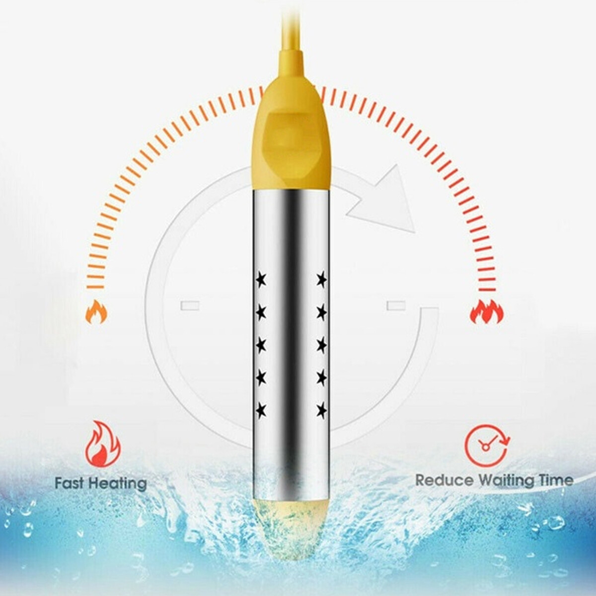 Shop Generic 2000W Water Heater Immersion Immersion Electric Water