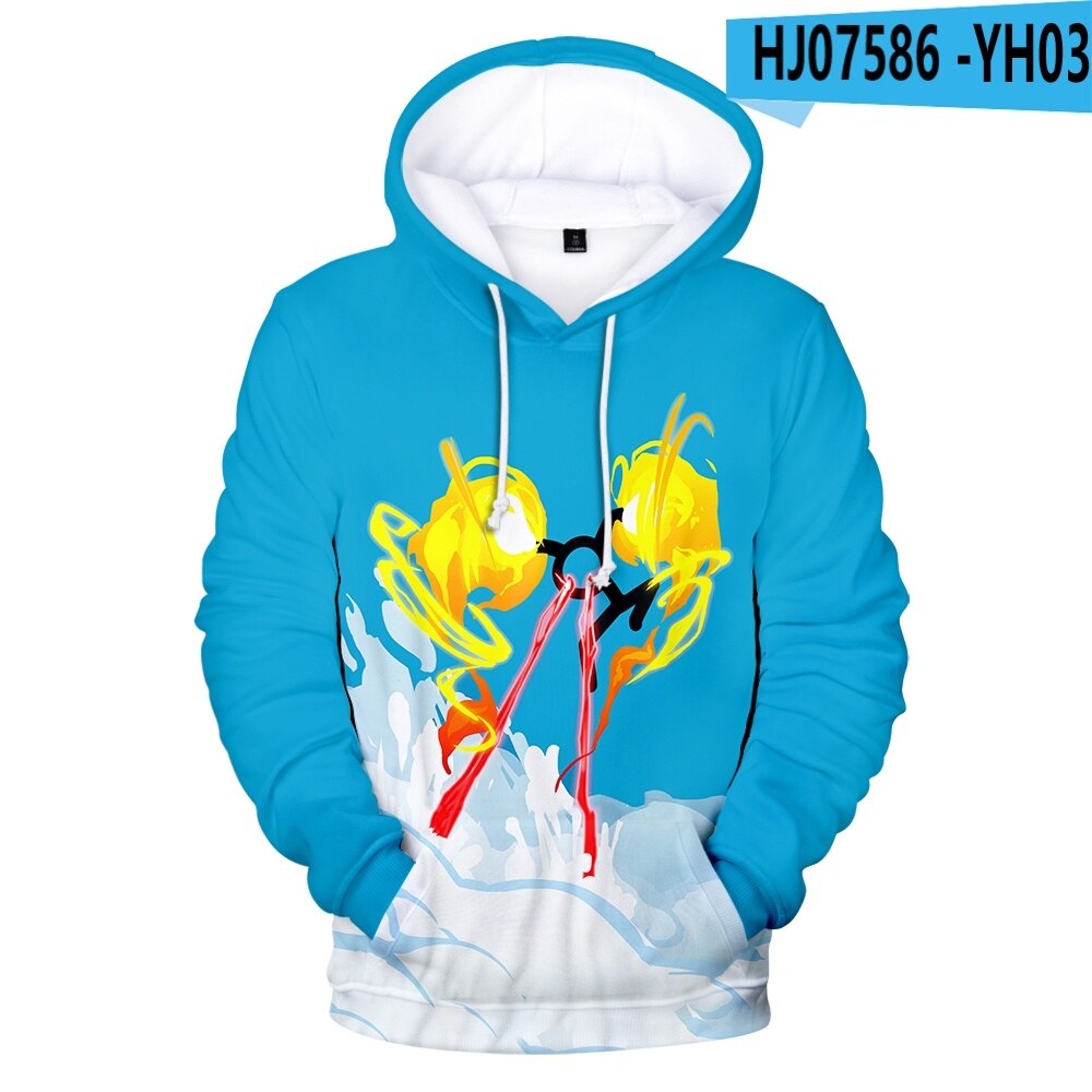 Alan Becker Áo Hoodie Áo Nỉ Có Mũ In 3D Cho Nam Nữ Áo Chui Đầu Thời Trang Đường Phố Bộ Đồ Thể Thao