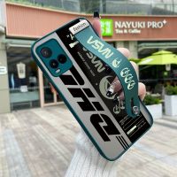 Chenyyka สำหรับ VIVO Y21 2021 Y33s Y21s Y21a Y21t Y21e T1x 4G แฟชั่น Nasa กับสายรัดข้อมือบาง Frosted โทรศัพท์กรณีกล้องซิลิโคน Softcase รูปแบบปลอกกรณีป้องกันการกระแทก