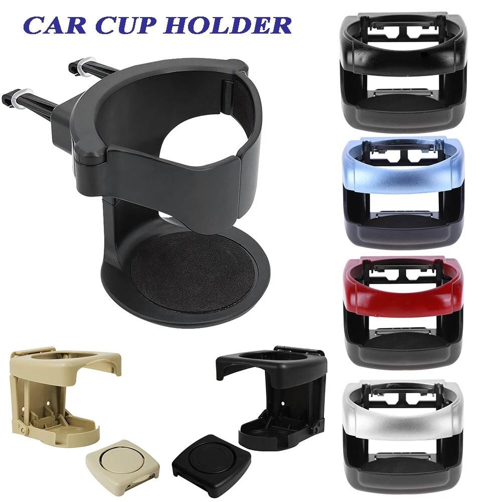 【sell hot】 Car Cup Holder Air Vent Outlet Drink Coffee Bottle Holder Can Mounts Holders Beverage Ashtray Mount Stand Universal Accessories