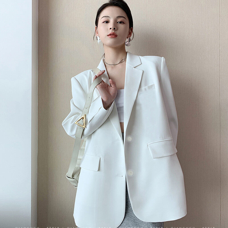 Áo khoác blazer rộng mùa xuân và mùa thu nữ