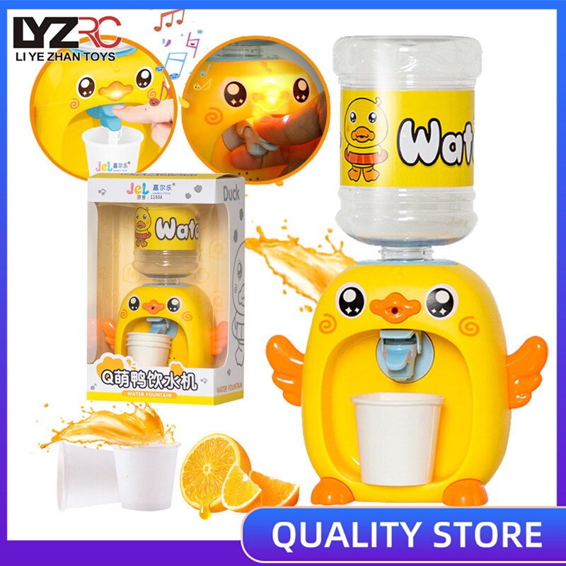Trẻ Em Đồ Chơi Nhà Bếp Con Vịt Nhỏ Màu Vàng, Bình Nước Mini Giả Vờ, Đồ Chơi Uống Nước Hóa Trang Mô Phỏng Quà Sinh Nhật
