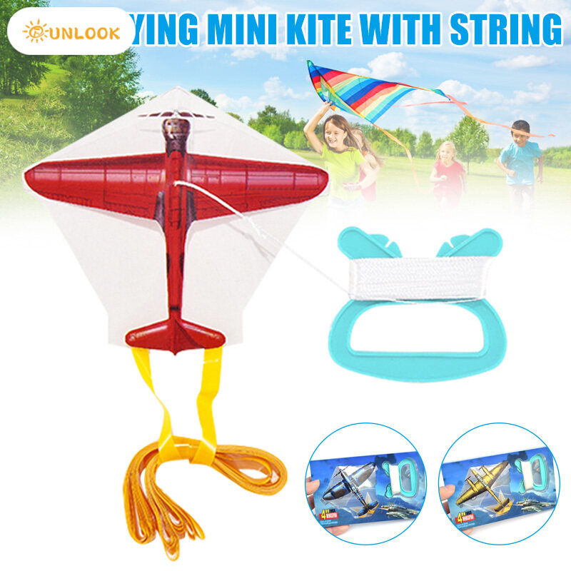 Mini Kites เครื่องบิน Kites MicroKite Mini 3.54นิ้ว H X 4นิ้ว W ว่าวพลาสติก