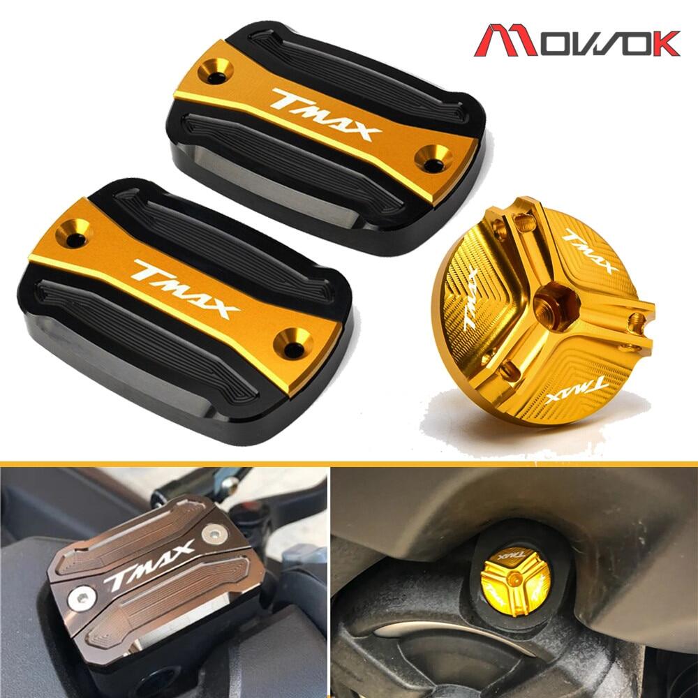 Nắp Dầu Phanh Xe Máy Cho YAMAHA T-max 560 TMAX 530 500 560 TMax530 SX DX TECH Max TMAX560 Nắp Bình Chứa Xi Lanh Chính