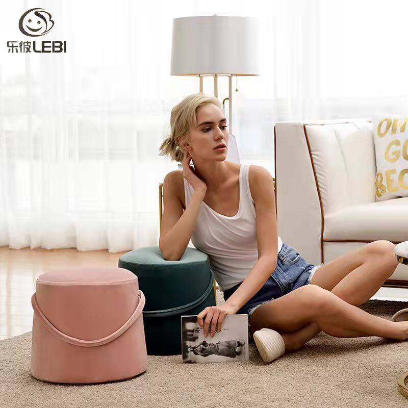 Lebi ghế đẩu nhỏ, ghế đẩu chiếu tatami, phòng ngủ, ghế đẩu nhỏ bằng gỗ, ghế nhỏ gia dụng, ghế lười