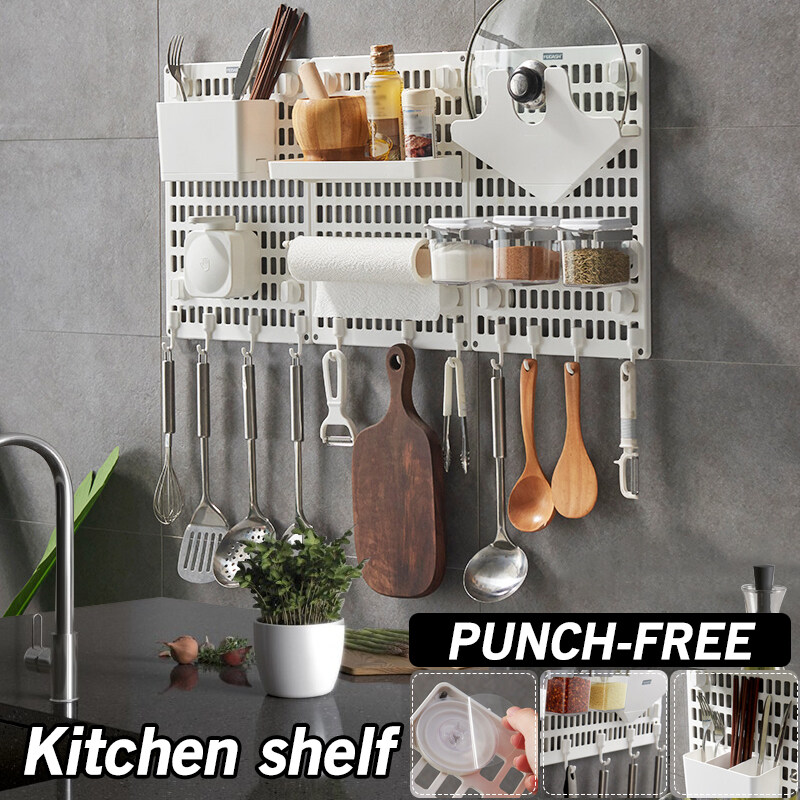 Generic Spice Rack Organizer Wall Door Mount Storage Shelf