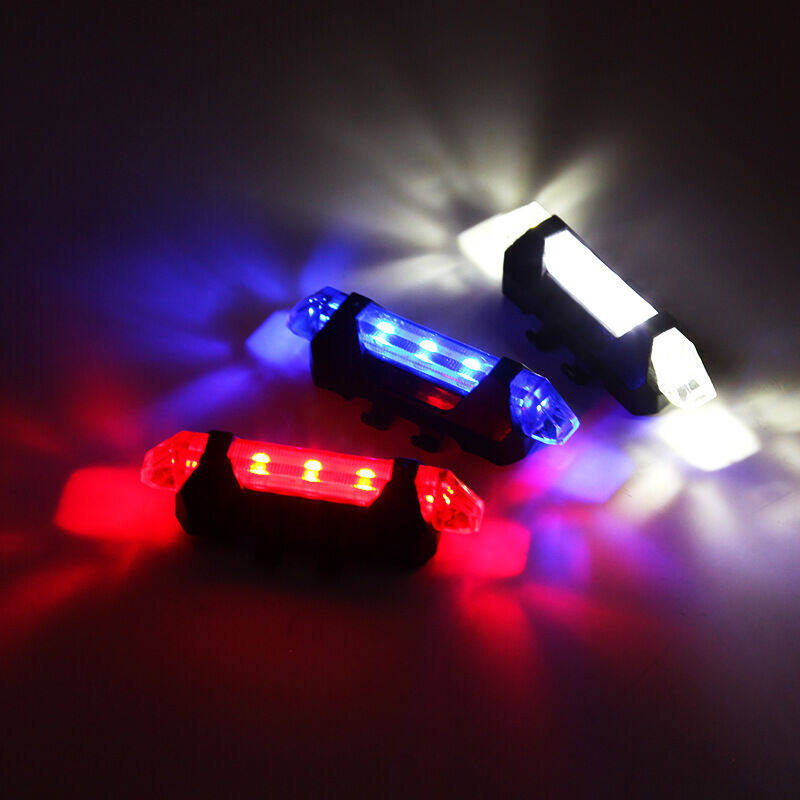 Đèn Xe Đạp, Đèn Hậu Phía Sau Không Thấm Nước Đèn LED Di Động Phong Cách Chạy Pin Hoặc Sạc Được Cho Xe Đạp