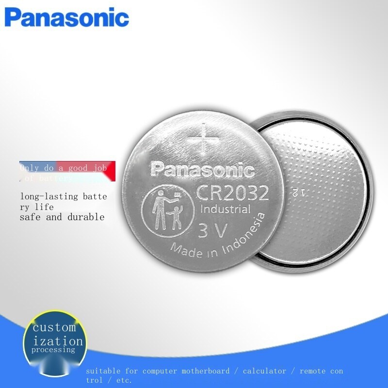 New-original◊ Pin Lithium Nút Panasonic CR2032 3V Pin Công Nghiệp CR2032 BN Chính Hãng Chính Hãng