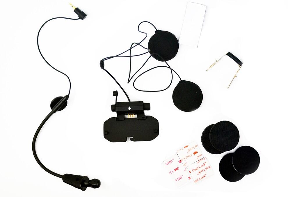 Bộ mic & âm thanh easy rider chính hãng cho tai nghe liên lạc nội bộ mũ bảo hiểm vimoto v8 phụ kiện micro