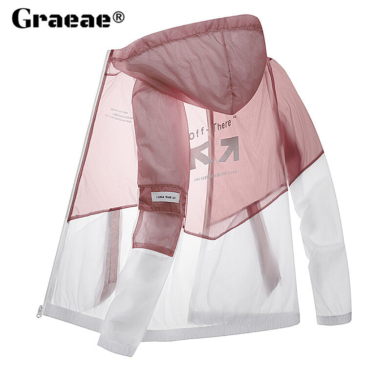 GRAEAE 2023 Đàn Ông Và Phụ Nữ Mới Dụng Cụ Chống Nắng Quần Áo Ngoài Trời Áo Chống Nắng Quần Áo Da Quần Áo Nam Thể Thao Áo Gió Nhanh Khô Và Chống Nắng