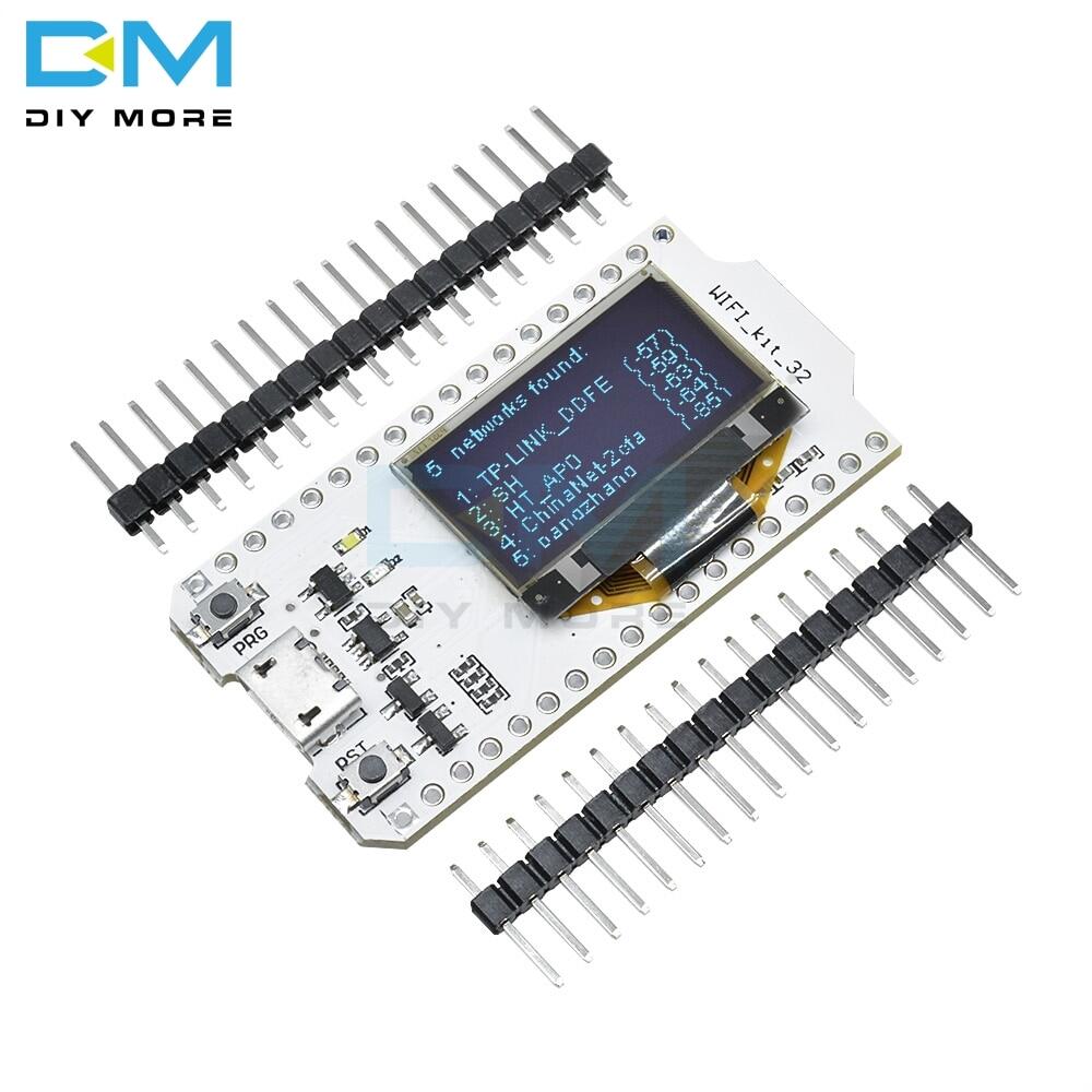 Seasboat bảng phát triển internet không dây bluetooth không dây 32 mô-đun oled xanh dương cp2102 esp32 0.96 inch 0.96 inch, cho arduino