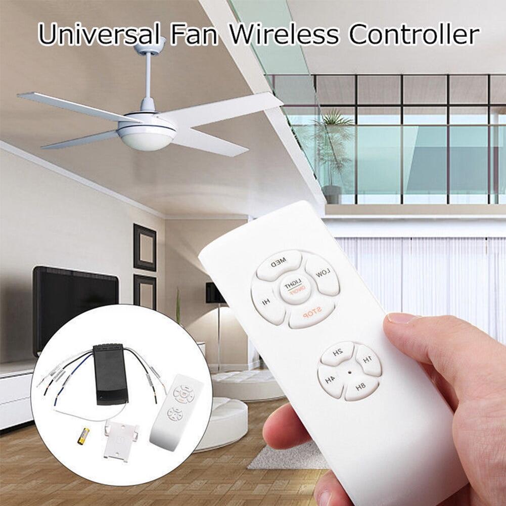 【100%-original】 Điều khiển từ xa không dây điều khiển phổ hàng mới thời gian Kit Fan 110V/220V điều khiển đèn nóng