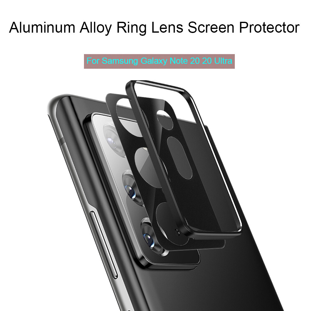 MSRC Anti-ลายนิ้วมือ Full Scratch-Proof กันชนกระจกเทมเปอร์ฟิล์มกันหน้าจอ Protector อะลูมินัมอัลลอยแหวนโลหะฝาครอบกล้อง