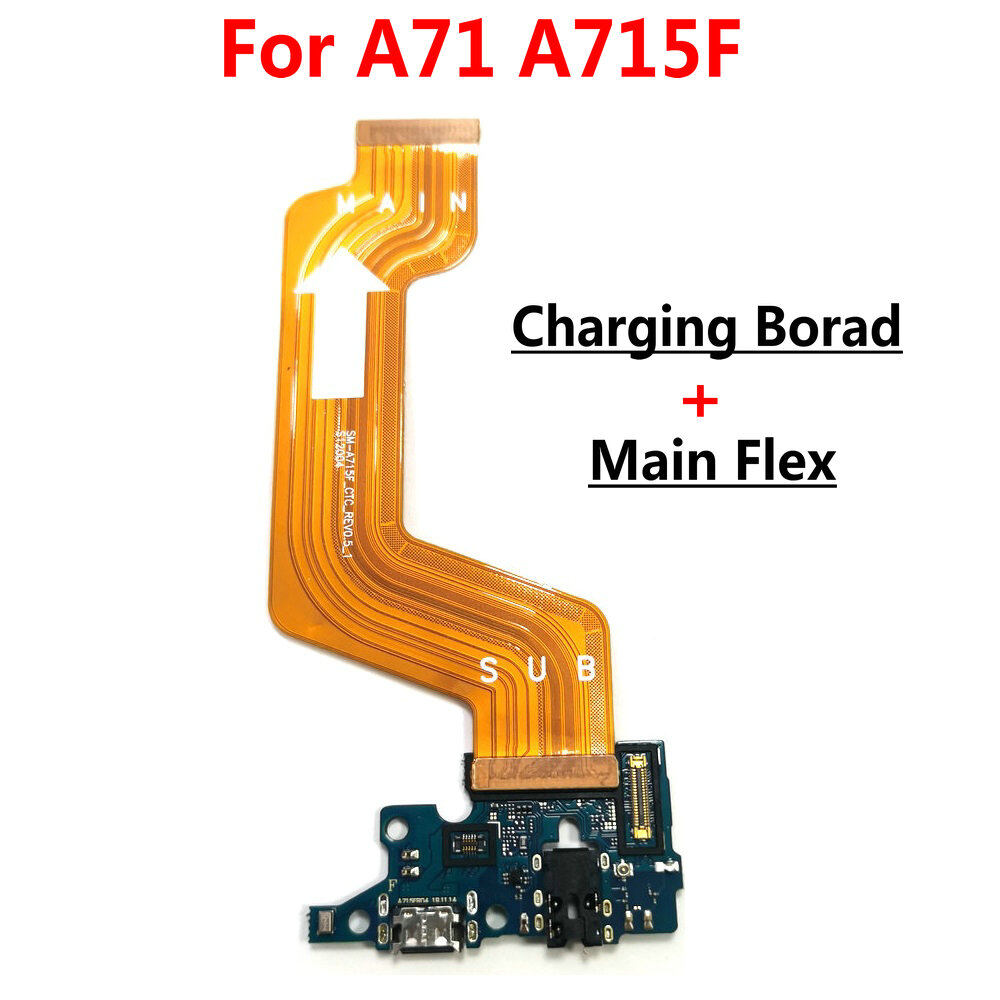 Cho samsung a51 a515 a515f đầu nối bảng cổng sạc usb cáp dẻo bo mạch chủ chính