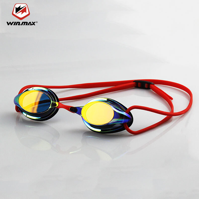 Winmax Professional Competition Swimming Goggles Plating Anti