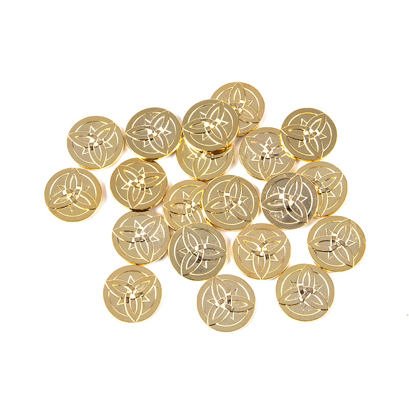 🔥Bán Chạy🔥5 Chiếc Đồng Xu Genshin Impact Mora Phụ Kiện Đạo Cụ Hóa Trang Morax Đồ Dùng Tiệc Tùng Đồ Chơi