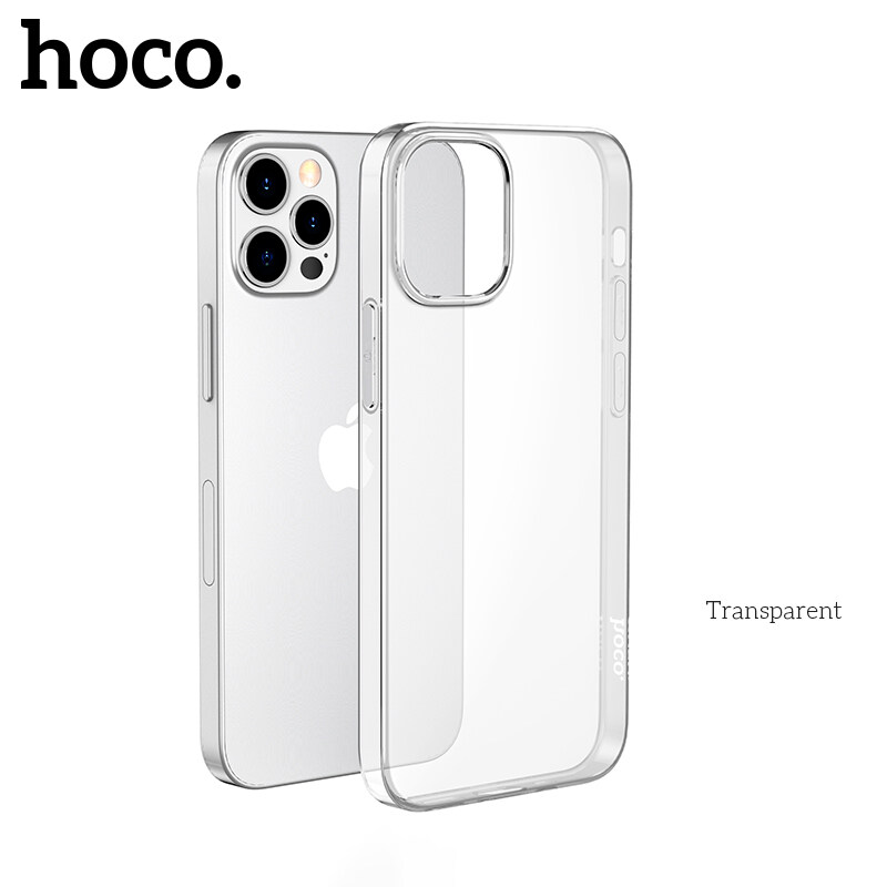 HOCO Ốp Bảo Vệ Trong Suốt HD Chính Hãng Mới 2021 Cho iphone 16 Pro max  iPhone 13 Pro Max. 13 Pro 12