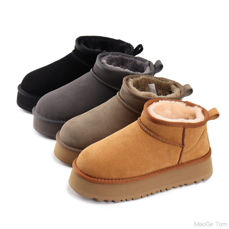 Sepatu Ugg Winter Ankle Boots Ugg Snow Boots ราคาถูก ซื้อออนไลน์