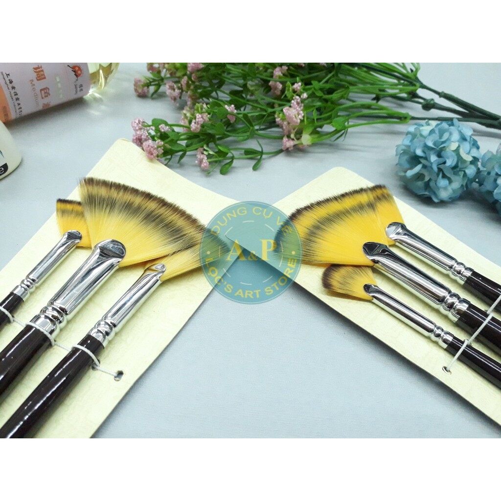 Bộ Cọ Quạt Golden Maple